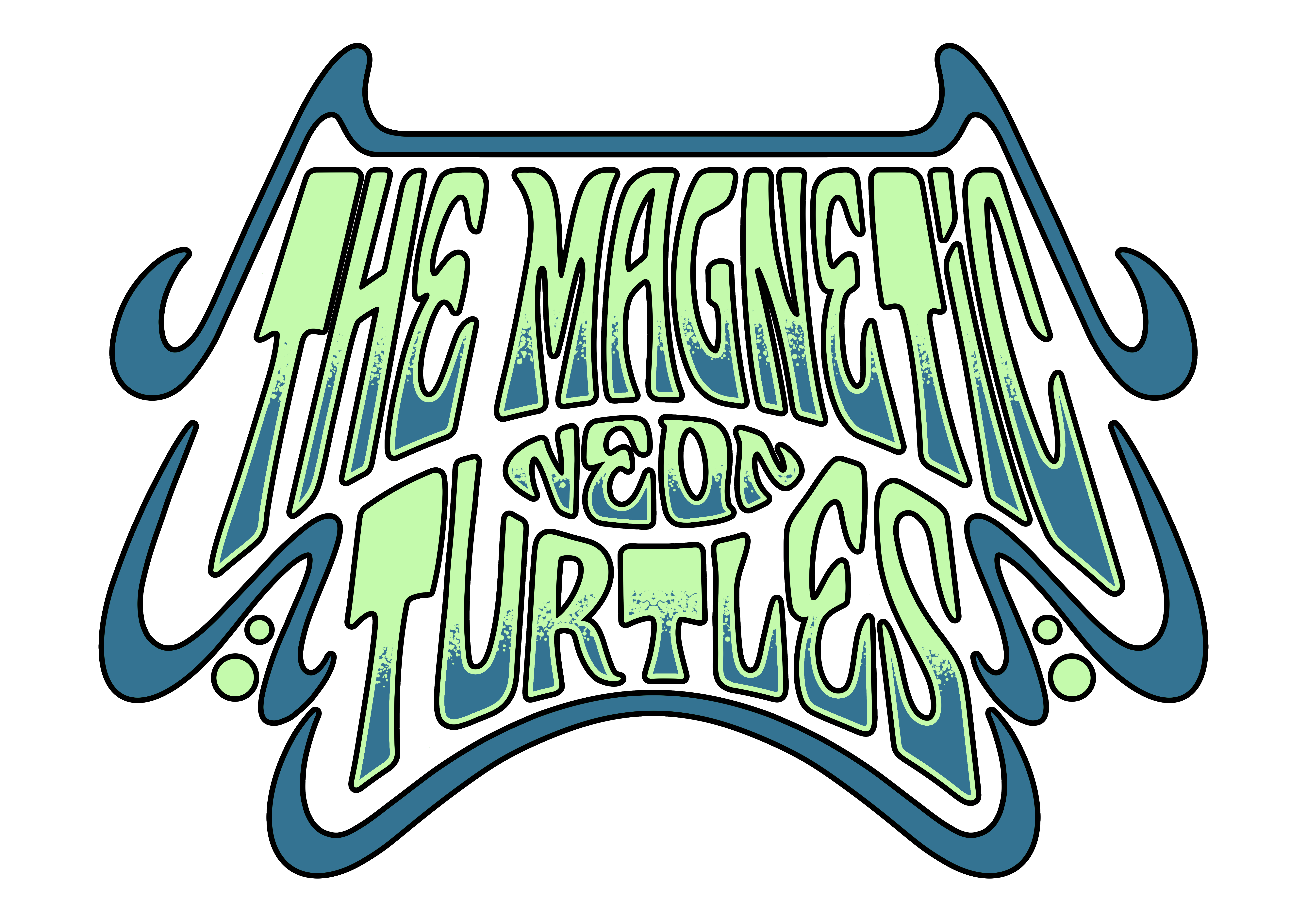 The Magnetic Neon Turtles - Logo